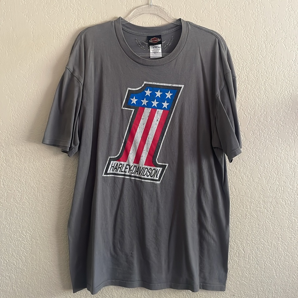 Harley-Davidson #1 T Shirt - Picture 2 of 7